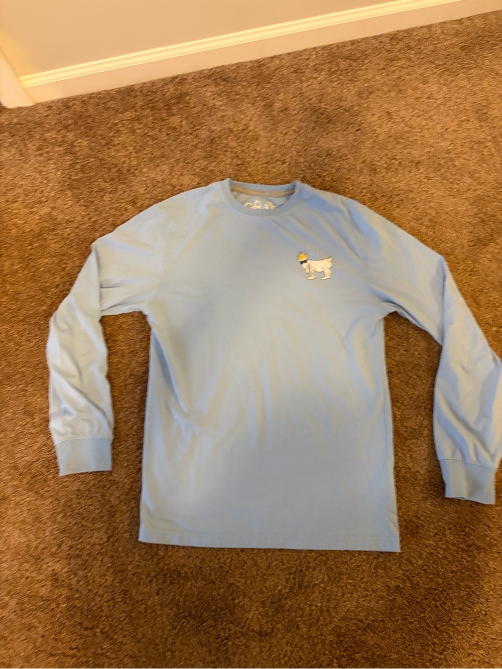 GOAT USA Light Blue Long Sleeve Tee